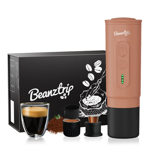 H02 PRO Portable Espresso Coffee Maker - Gift Set - Khaki